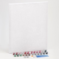 Картина по номерам на холсте с подрамником &laquo;Букет пионов&raquo;, 40 х 50 см