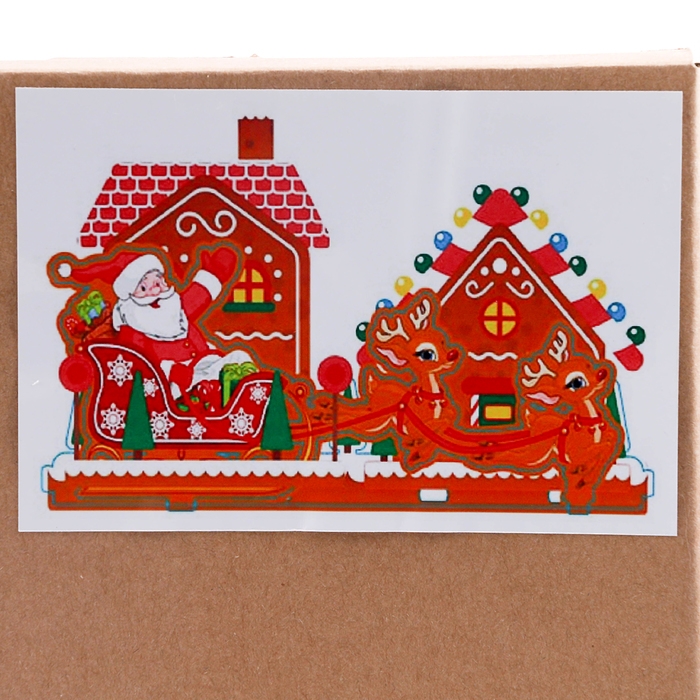 Алмазная вышивка «Санта Клаус в санях», интерьерный декор Алмазная вышивка «Санта Клаус в санях», интерьерный декор