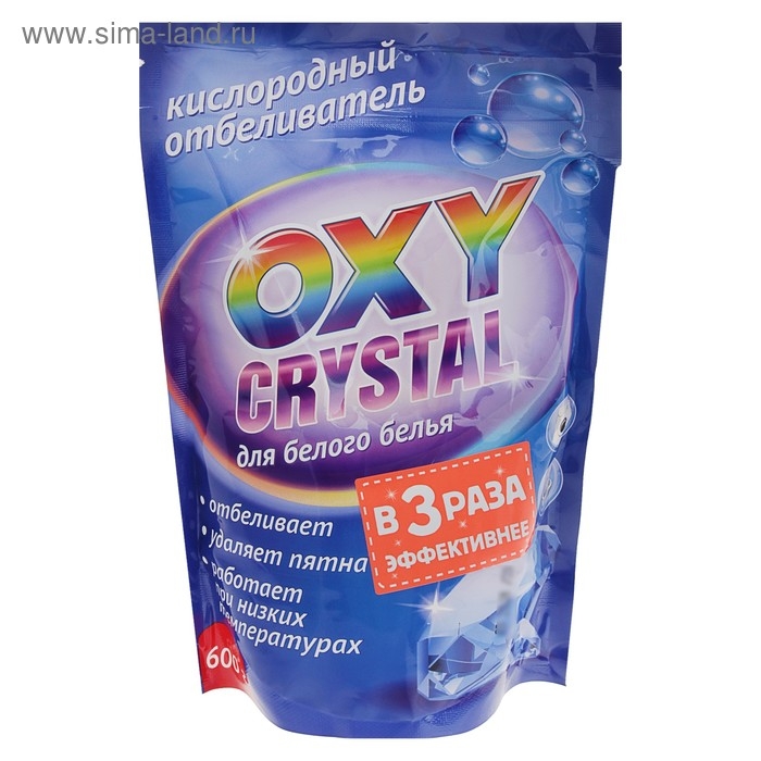 Отбеливатель Selena Oxy crystal, порошок, для белых тканей, кислородный, 600 г Отбеливатель Selena Oxy crystal, порошок, для белых тканей, кислородный, 600 г
