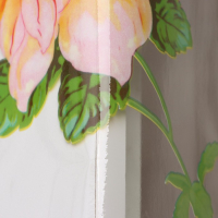 Клеёнка на стол Доляна &laquo;Сад&raquo;, ширина 137 см, толщина 0,08 мм, рулон 30 метров