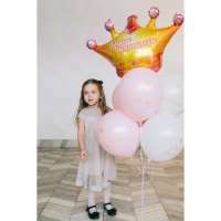 Воздушный шар фольгированный 24" &laquo;Корона&raquo;, без подложки
