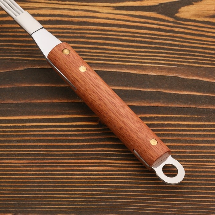 Дуршлаг-сито с деревянной ручкой 39см Дуршлаг-сито с деревянной ручкой 39см