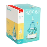 Конструктор &laquo;Розовая мечта. Музыкальная коробочка&raquo;, световые и звуковые эффекты, 420 деталей