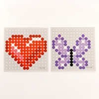 Термомозаика &laquo;Розовые мечты&raquo; с пинцетом, брелком