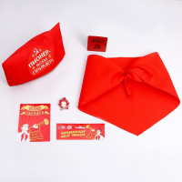 Набор пионера «Пионер - всем пример», 5 предмета: галстук, пилотка, значок, устав, удостоверение Набор пионера «Пионер - всем пример», 5 предмета: галстук, пилотка, значок, устав, удостоверение