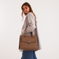 Сумка женская тоут, на молнии, цвет светло-песочный Сумка женская тоут, на молнии, цвет светло-песочный