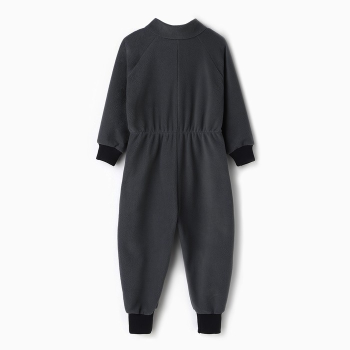 Комбинезон детский, цвет тёмно-серый, рост 80-86 Комбинезон детский, цвет тёмно-серый, рост 80-86