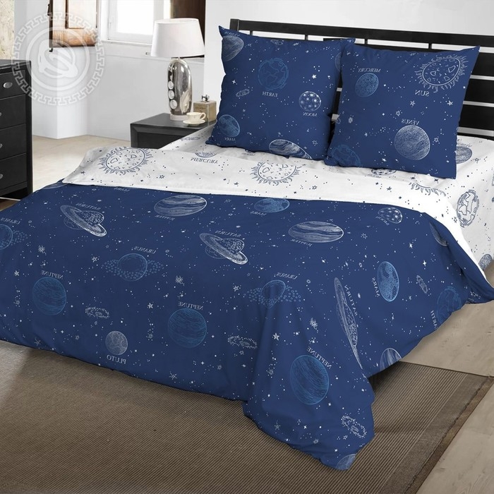 Постельное бельё 2сп &laquo;Гравитация&raquo; 175х215см, 200х215см, 70х70см 2шт