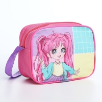 Сумка детская для девочки через плечо "Стильная девочка" 17х13х5 см Сумка детская для девочки через плечо "Стильная девочка" 17х13х5 см