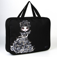 Папка для труда А4 на молнии текстиль 70мм 360 х 260 &laquo;1 сентября: Будь собой&raquo;