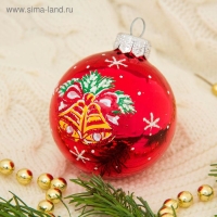Набор новогодних шаров "Рождественнский" d-6 cм (набор 5 шт) микс Набор новогодних шаров "Рождественнский" d-6 cм (набор 5 шт) микс