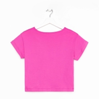 Футболка "Go for it" Принцессы, розовый Футболка "Go for it" Принцессы, розовый