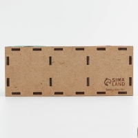 Органайзер для канцелярии, тройной &laquo;Домик&raquo;