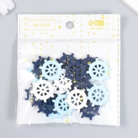 Декор для творчества дерево "Штурвал/Якорь" (набор 20 шт) МИКС 13х10 см Декор для творчества дерево "Штурвал/Якорь" (набор 20 шт) МИКС 13х10 см