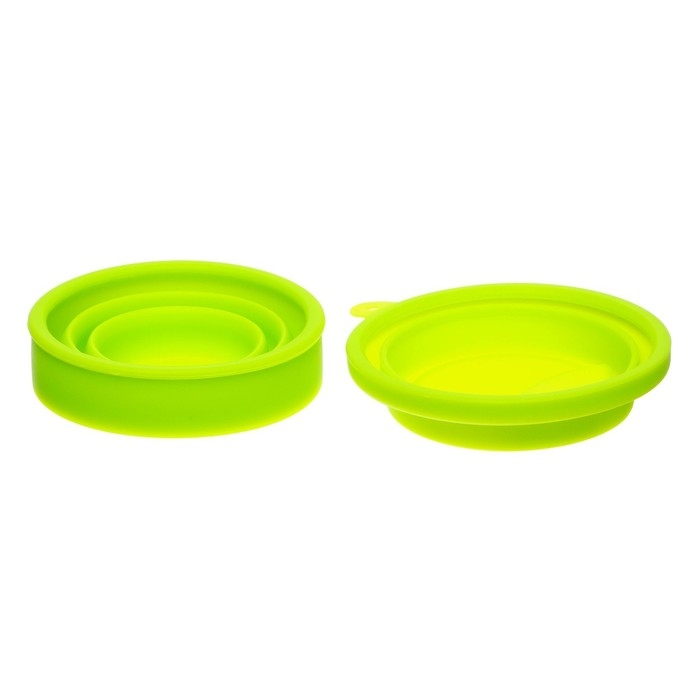 Стакан для рисования deVENTE. School, складной (силиконовый), салатовый