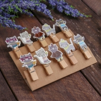 Прищепки декоративные &laquo;Котята&raquo; набор 10 шт.