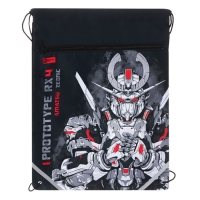 Мешок для обуви с карманом 480 х 360 мм, Феникс, светоотражающая полоса, с ручкой "Роботы" Мешок для обуви с карманом 480 х 360 мм, Феникс, светоотражающая полоса, с ручкой "Роботы"