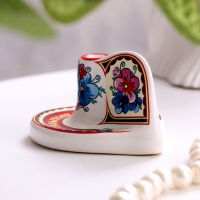 Подсвечник, на блюдце, малый
