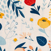 Простыня для бани &laquo;Цветочное поле&raquo; 150х180&plusmn;5 см, 100% хлопок, вафельное полотно, 160 гр/м2