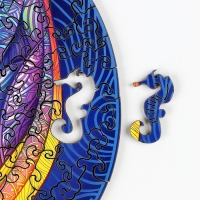 Пазлы деревянные фигурные &laquo;Кит&raquo;, 165 элементов