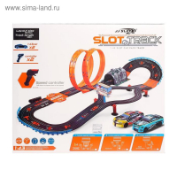 Автотрек «Гонки на суперкарах», с 2 машинами, 1:43 Автотрек «Гонки на суперкарах», с 2 машинами, 1:43