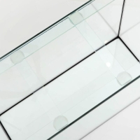 Аквариум прямоугольный Атолл с крышкой, 110 литров, 75,5 х 33 х 45/51 см, чёрный Аквариум прямоугольный Атолл с крышкой, 110 литров, 75,5 х 33 х 45/51 см, чёрный