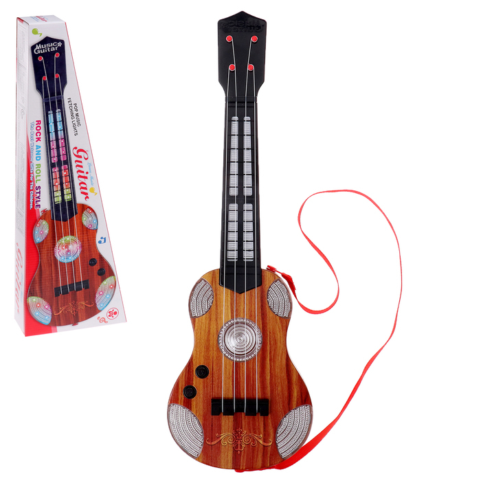 Гитара «Вечеринка», световые и звуковые эффекты Гитара «Вечеринка», световые и звуковые эффекты