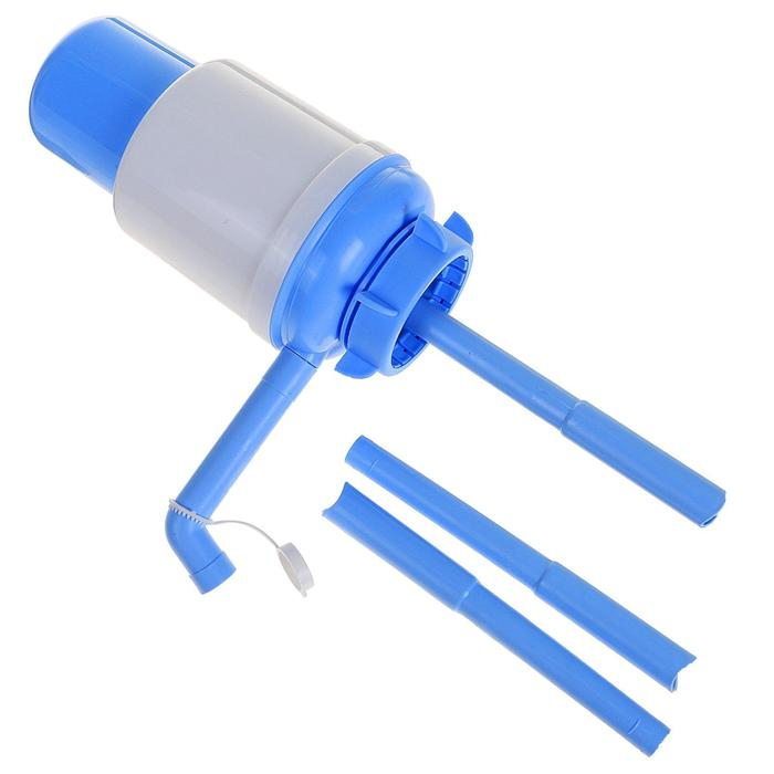 Помпа для воды Luazon Norma, механическая, большая, под бутыль от 11 до 19 л, голубая Помпа для воды Luazon Norma, механическая, большая, под бутыль от 11 до 19 л, голубая