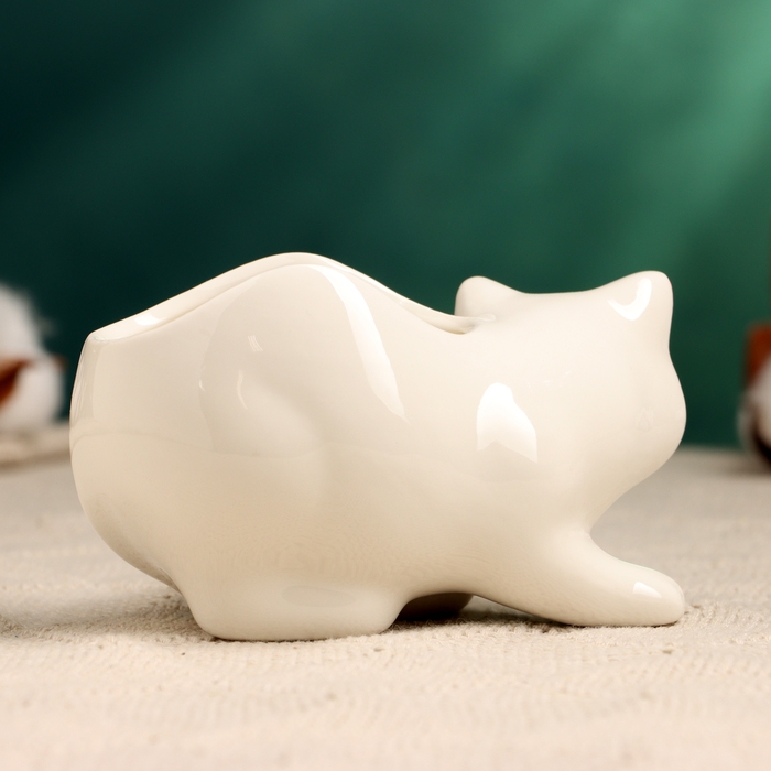 Горшок Горшок "Кошка" 11х6х6,5см