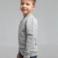 Свитшот Toima Kids 2.0, серый меланж, 12 лет