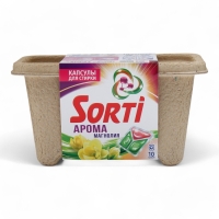 Капсулы для стирки Сорти "Арома Магнолия", 10 шт. Капсулы для стирки Сорти "Арома Магнолия", 10 шт.