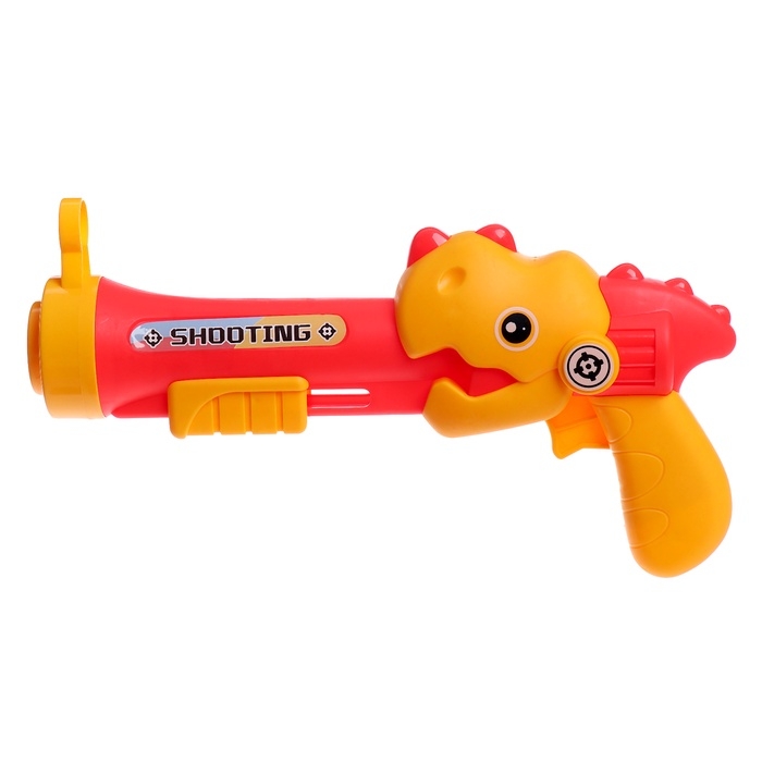 Пистолет Пистолет " Дино", стреляет мягкими пульками и шариками МИКС
