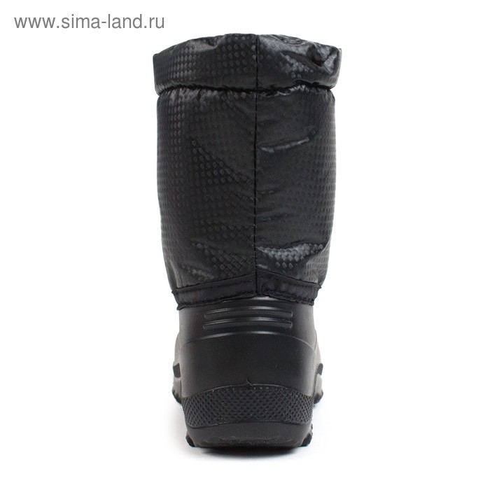 Сноубутсы детские, цвет чёрный, размер 28