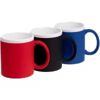 Кружка StopSpot с покрытием софт-тач, красная Кружка StopSpot с покрытием софт-тач, красная