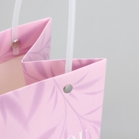 Переноска для цветов &laquo;Благодарю&raquo;, 13.5 х 15 х 9.5 см