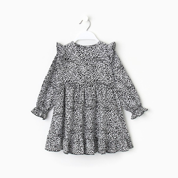 Платье детское KAFTAN "Леопард", размер 34 (122-128 см)