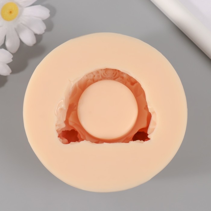 Молд силикон "Подсвечник Ангелочек" 5,5х9х7 см МИКС