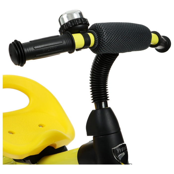 Велосипед трехколесный Лучик Vivat 3, цвет желтый Велосипед трехколесный Лучик Vivat 3, цвет желтый