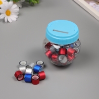 Клейкая лента пластик в банке "Глори. Триколор" н-р 40 шт 1,2 см, дл.0,9 м 7х7х9 см Клейкая лента пластик в банке "Глори. Триколор" н-р 40 шт 1,2 см, дл.0,9 м 7х7х9 см