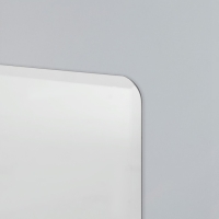 Зеркало настенное прямоугольное, с фацетом и закругленными углами, 35 х 45 см Зеркало настенное прямоугольное, с фацетом и закругленными углами, 35 х 45 см