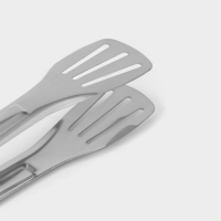 Щипцы кухонные Доляна «Яркость», 201 сталь, 34×4,5 см, цвет красный Щипцы кухонные Доляна «Яркость», 201 сталь, 34×4,5 см, цвет красный