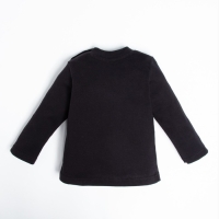 Лонгслив Крошка, Я Little Boss, рост 74-80 см, чёрный