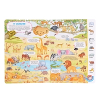 Книжка с окошками &laquo;Виммельбух. Животные&raquo;