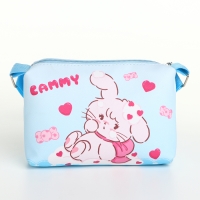 Сумка детская для девочки на молнии, цвет голубой Сумка детская для девочки на молнии, цвет голубой