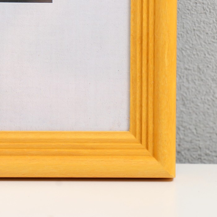 Фоторамка дерево "Image Art" С18 20х25 см,(пластиковый экран), янтарь