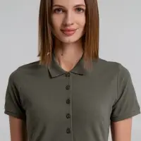 Рубашка поло женская Neptune темно-серая, размер M