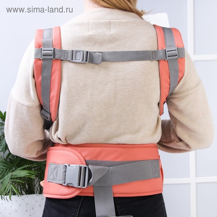 Рюкзак-кенгуру, хипсит для малыша «Звезды», от 3 до 20 кг., цвет оранжевый Рюкзак-кенгуру, хипсит для малыша «Звезды», от 3 до 20 кг., цвет оранжевый