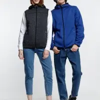 Куртка с капюшоном унисекс Gotland, синяя, размер S