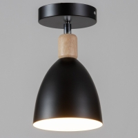 Спот "Дан" Е27 40Вт черный 14х14х24 см Спот "Дан" Е27 40Вт черный 14х14х24 см