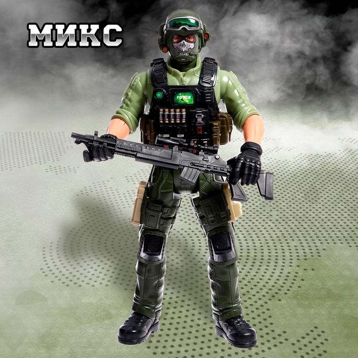Фигурка солдата «Спецназовец», МИКС Фигурка солдата «Спецназовец», МИКС